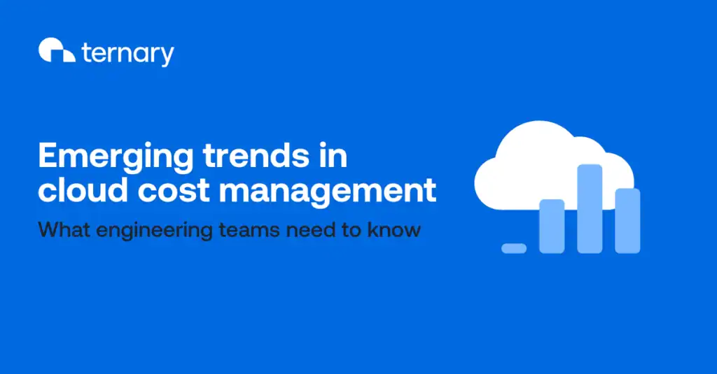 Blog graphic for emerging trends in cloud cost management for engineering