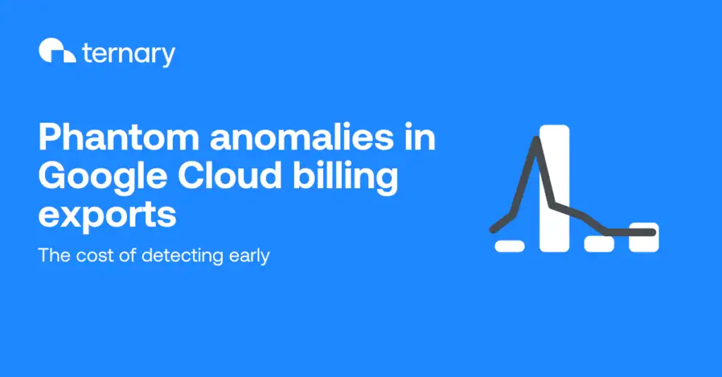 Blog graphic: Phantom Google cloud cost anomalies