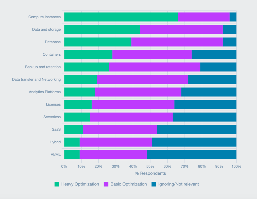 How much practitioners are optimizing cloud services