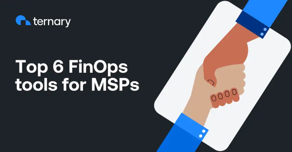 Blog graphic: Top 6 FinOps tools for MSPs.
