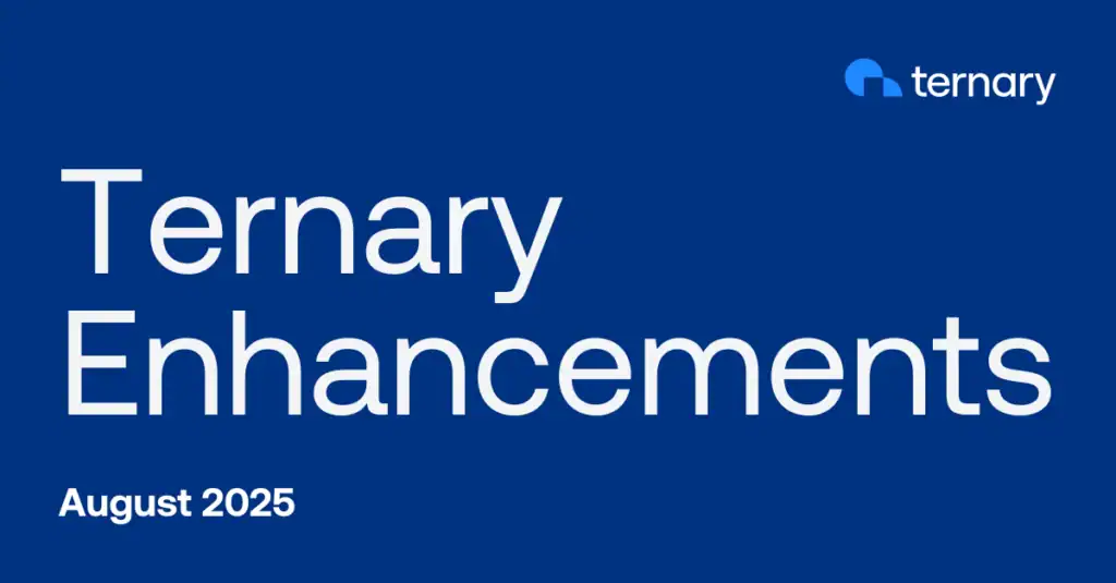 Ternary FinOps Roundup August 2025