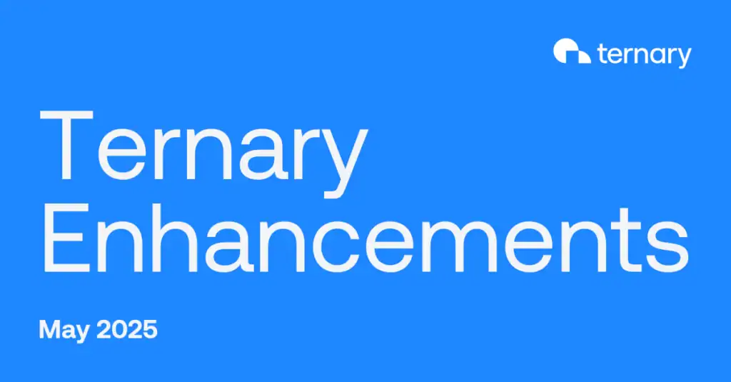 Ternary FinOps roundup for May 2025
